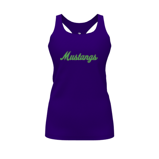[FT0TRBPP-FYS-LOGO1] Decker Racerback Tank Top (Female Youth S, Purple, Logo 1)